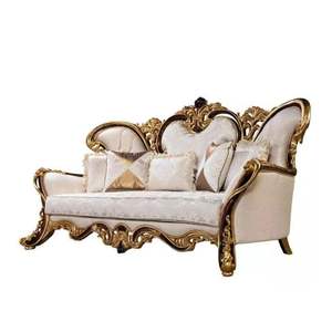 Canapé Dreisitzer Canapé Polster Couchen Canapés Textil Teck Suar Bois Acajou Classique Salon Meubles 2210175 - Product Image 2