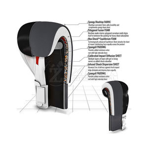 Gants de boxe en cuir nouveau style pour hommes Design personnalisable pour la pratique des arts martiaux - Product Image 6