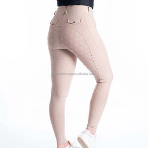 Horse Riding Breeches 4 Way Stretch Full Seat <b>Silicone</b> Grip Equestrian Wear Clothing - Product Image 4