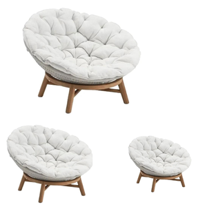 Sillas de jardín de madera de teca de primera calidad, cómodos sillones para hoteles, villas y otros usos al aire libre de Indonesia - Product Image 1