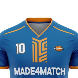 Made4Match, superventas, kits de camisetas de fútbol personalizados clásicos para niños, uniforme de fútbol a rayas de alta calidad - Product Image 1