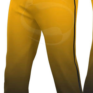 Pantalones de chándal para jóvenes al por mayor, pantalones largos, pantalones de béisbol en blanco sublimados personalizados para entrenamiento de equipos - Product Image 3