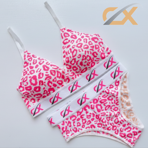 Climax Premium <b>Leopard</b> <b>Print</b> 100% Cotton Hipster <b>Lingerie</b> Set Women's Breathable Seamless Bra Panty Wholesale High-Elasticity 2 - Product Image 6