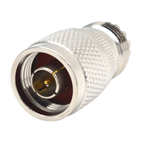 Connecteur coaxial RF UHF femelle vers N mâle 50 OHM 0-6GHz, adaptateur coaxial en laiton, convertisseur