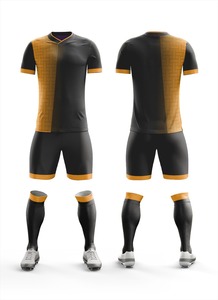 Conjuntos de camisetas de fútbol con sublimación, camisetas de media manga para equipos profesionales, uniformes de fútbol ligeros personalizados - Product Image 6