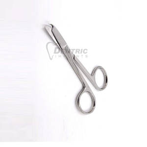 Tijeras de Sutura de Acero Inoxidable Reutilizables de Grado Médico, Fuente de Energía Manual, Puntas Afiladas y Roma para Remover y Cortar Suturas DENTRIC - Product Image 5