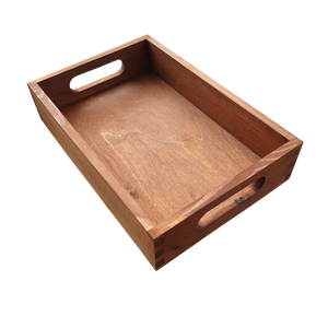 Nouveau design de plateau de service en bois de forme ronde pour la maison et les hôtels plateaux de service de table faits à la main personnalisés - Product Image 5