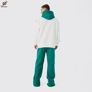 100% วอร์มผ้าฝ้ายแขนยาวสำหรับผู้ชายชุดวอร์มสไตล์สตรีทแบบมีซิปสำหรับผู้ใหญ่ระบายอากาศได้ดีมีสไตล์ - Product Image 4