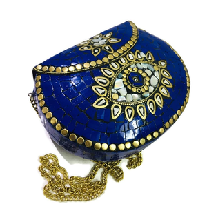 กระเป๋าถือโลหะสำหรับกระเป๋าถือกระเป๋าถือกระเป๋าโลหะทรงสี่เหลี่ยมผืนผ้าดีไซน์แฟชั่น - Product Image 3