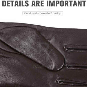 Gants en cuir pour hommes, qualité supérieure, élégants, durables, confortables, utilisables toute l'année, gants en cuir pour hommes - Product Image 6