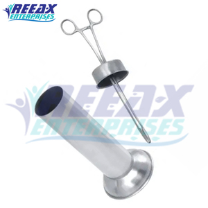 REEAX ENTERPRISE 2023, el más nuevo tarro de fórceps de acero inoxidable, buen vendedor, base de instrumento quirúrgico de forma redonda hueca - Product Image 5