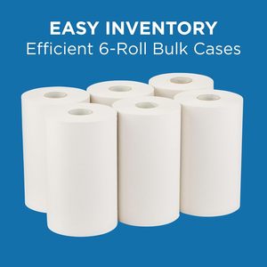 Rollos de Toallas de Papel Automatizadas/Controladas Pacific Blue Ultra, Blancas, 9" x 400 Pies/Rollo, 6 Rollos/Caja (26610) - Product Image 3