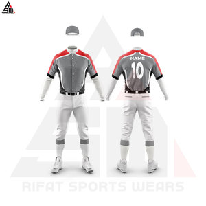 Conjuntos de Camisetas de Béisbol al por Mayor, Poliéster con Impresión por Transferencia de Calor, Transpirables, Nombre del Equipo Personalizado, Ropa Deportiva, Servicios OEM de Fútbol - Product Image 6