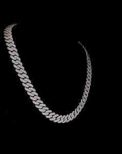 925 Sterling Silver <b>Iced</b> <b>Out</b> Baguette Cut Custom Solid Rose Gold Plated VVS Moissanite Hip Hop <b>Link</b> Miami <b>Cuban</b> <b>Chain</b> for Rapper - Product Image 5