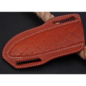 Funda de Cuero Puro Hecha a Mano con Doble Costura para Daga, Cuchillo Boot & Chris Blade - Product Image 2