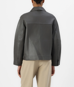 แจ็กเก็ตหนังกันลมของผู้หญิงแจ็กเก็ตหนังแฟชั่นกันน้ำ - Product Image 4