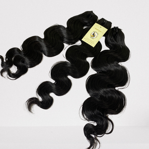 Extensiones de cabello humano 100% brasileño, pelo ondulado de Color Natural de alta calidad, muestra gratis - Product Image 1