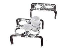 Support en verre pour creuset VM avec 4 supports, fournitures éducatives - Product Image 4