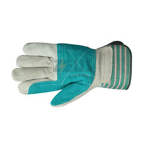 ถุงมือทำงานขายดีอันดับต้นๆ สำหรับงานขายส่ง งานแรงงาน ถุงมือทำงานหนังสั่งทำพิเศษ ผลิตในปากีสถาน - Product Image 5