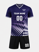 Seragam Sepak Bola Tim Pemuda Grosir Pakaian Tim Sepak Bola Logo Kustom Nomor Jersey Celana Pendek Pakaian Olahraga Poliester Unisex