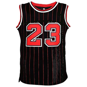 Camiseta de baloncesto para hombre, ropa clásica bordada de los años 90, camiseta, Camiseta deportiva - Product Image 1