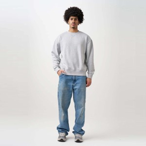 Sudadera de cuello redondo de lana pesada para hombres y mujeres: acogedora y cómoda, ideal para uso diario y actividades al aire libre - Product Image 3