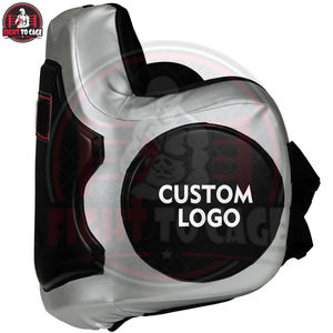 FIGHT to CAGE GEARS Protège-poitrine de boxe, rembourrage haute densité durable, équipement d'entraînement entièrement personnalisé en PVC, pour l'hiver - Product Image 3