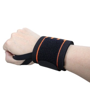 Customized Logo Design Weightlifting Wrist Wraps Gym Training Weightlifting Wrist Wraps Adjustment Breathable - Product Image 6