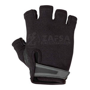 Pakistan Manufacturer's Solid Color Button Down Fitness <b>Gloves</b> Leather Training <b>Gloves</b> for <b>Weight</b> Lifting Sports Applicable - Product Image 1