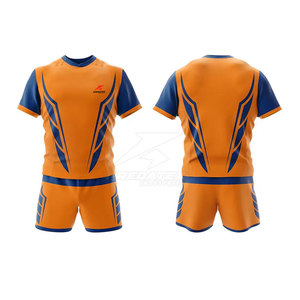 Uniformes de Rugby de Diseño Personalizado Más Vendidos, 100% Poliéster Transpirable, Logotipo y Nombres de Equipo Personalizados a Precio de Mayoreo - Product Image 1