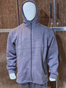 ชุดวอร์มผ้าฝ้ายขนแกะ2ชิ้นสำหรับผู้ชายมีฮู้ดด้านหน้ามีซิปพิมพ์ลายดีไซน์สำหรับคุณแม่ทำจากปากีสถาน - Product Image 2