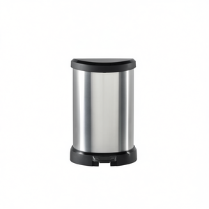 Contenedor de Basura Curver DECO de 15 Litros, Color Plateado, K169795KD88KK, para una Mejor Solución de Almacenamiento - Product Image 2