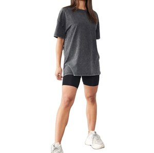 Top corto Vintage de algodón para mujer, camisetas con logotipo estampado personalizado, camisetas ajustadas Vintage en blanco para mujer, camisetas cortas hechas de algodón - Product Image 5