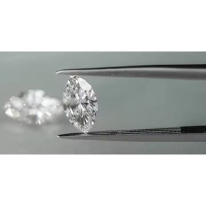 ค้นพบหายาก 1ct 2ct 3ct Marquise Cut สีเหลือง VVS SI1 หลวม HPHT CVD เพชรธรรมชาติ IGI GIA ห้องปฏิบัติการที่ได้รับการรับรองสร้างเพชร - Product Image 6