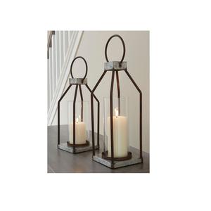 Granja decorativa Vintage linterna candelabro hogar sala de estar Mantel Patio Mesa Navidad decoración festiva otro - Product Image 1