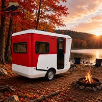 Caravane compacte légère pour le camping et les voyages