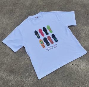 Camisetas de algodón pesado de 250gsm, ropa de calle con estampado gráfico Vintage de gran tamaño, estilo comprimido de talla grande para un ajuste cómodo - Product Image 2