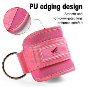 Sangles de cheville en néoprène à prix de gros avec logo personnalisé, fermeture à boucle réglable pour la protection sportive - Product Image 4