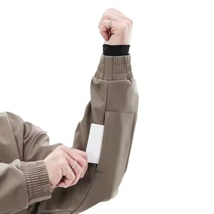 Vestes de ski softshell à la mode pour hommes avec doublure en polaire Pull à capuche imperméable et coupe-vent pour le snowboard Accessoire d'hiver - Product Image 5