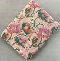 Tissu en coton bio imprimé à la main, écologique, pour sacs, vêtements et décoration intérieure pour garçons, Jaipur, Inde