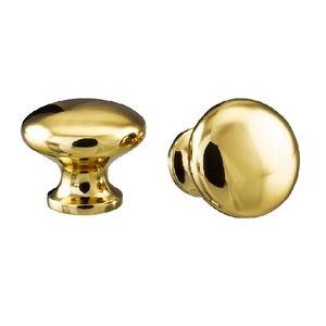 Perillas de puerta de latón de lujo, tiradores de cajón redondos, tiradores de armario, herrajes decorativos para cocina, dormitorio, baño, Hotel, venta al por mayor - Product Image 1