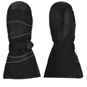 Guantes de Esquí para Niños, Antideslizantes, Impermeables y Resistentes al Viento, Cálidos, de Cuero Sintético, Elásticos - Product Image 1