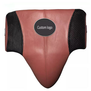 Protectores de copa inguinal e ingle de cuero de espuma deportiva profesional MMA Taekwondo Karate entrenamiento de boxeo protectores inguinales - Product Image 3