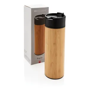 Mug à café en bambou durable de 450 ml, tasse à boisson Bogota, gadget - Product Image 6