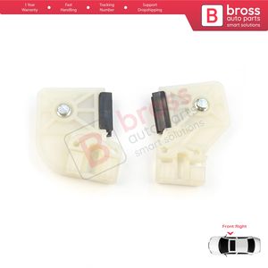 Clips de réparation de lève-vitre BWR178+BWR179, porte avant droite R1+R2 pour Polo MK4 6Q 9A 9N 9N3 9A4 4/5 portes, hayon, berline - Product Image 6