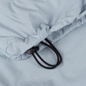 Chaqueta cortavientos de nailon personalizada de alta calidad, transpirable, a prueba de viento, con cuello con capucha, decoración bordada, luz de secado rápido de talla grande - Product Image 6