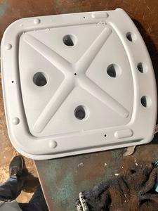 Chaise d'école en plastique de qualité supérieure avec tablette d'écriture pliable, durable, élégante, au design moderne, confortable et solide pour enfants et salon - Product Image 5