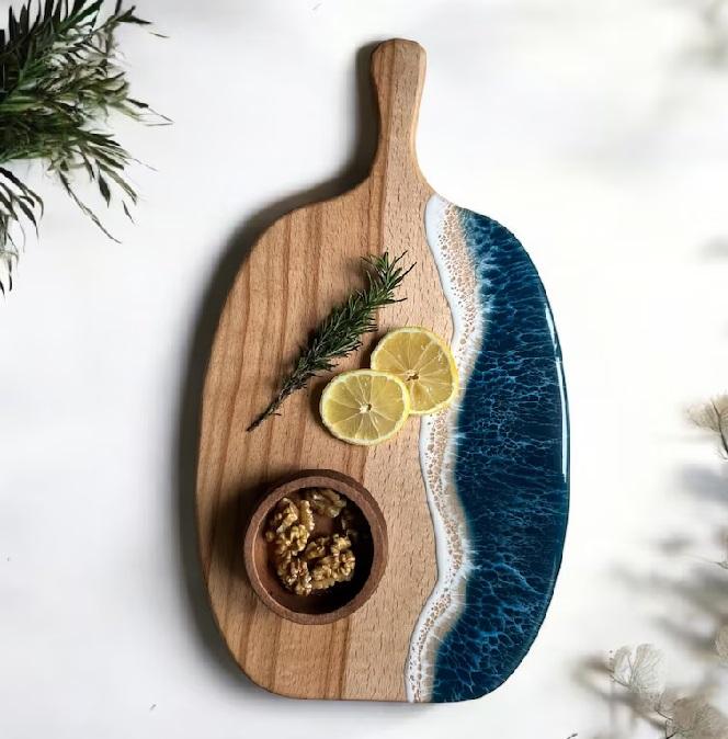 สีไม้ธรรมชาติและเรซินปรับแต่งสี