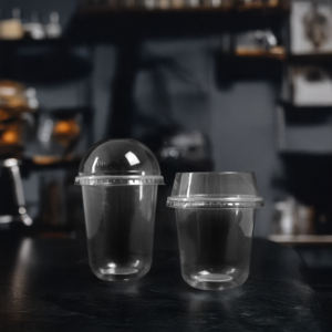 Factory Wholesale Eco Friendly Disposable Single Wall Plastic <b>Cups</b> with Custom Logo for <b>Iced</b> <b>Coffee</b> Tea & PET Beverages - Product Image 6