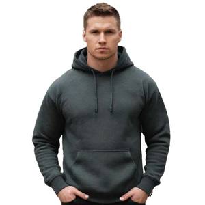 100% coton biologique décontracté pull à capuche surdimensionné pour hommes nouveau Design Style d'hiver fabriqué au Pakistan - Product Image 1